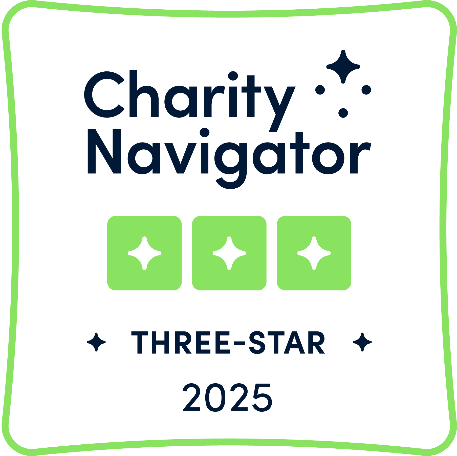 Charity Navigator 3 Star Charity